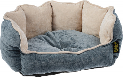 PRIDE Лежанка ПОЛО,  цвет лагуна, прямоуг, размер 60х50х18см			