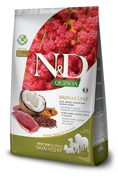 N&D Dog Quinoa Skin&Coat Duck, 0,8 kg