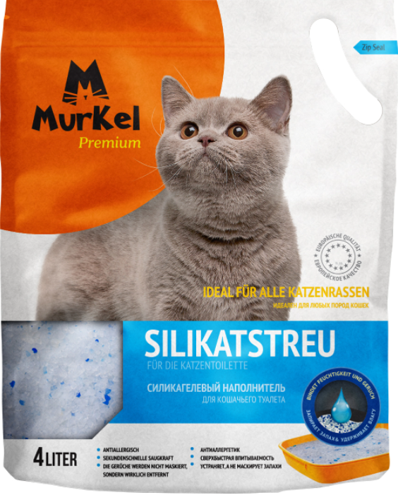 MURKEL наполнитель силикагель 4 л