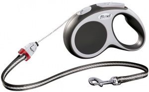 FLEXI рулетка VARIO XS  (до 8 кг) 3 м, троос антрацит