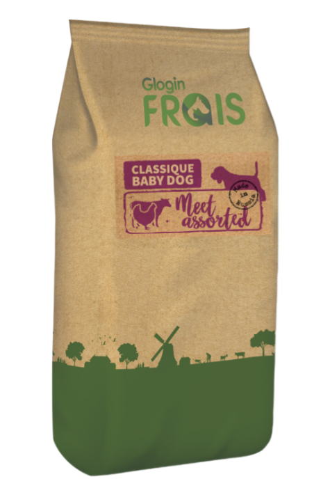 FRAIS CLASSIQUE BABY DOG MEET ASSORTED (СУХОЙ КОРМ ДЛЯ ЩЕНКОВ ВСЕХ ПОРОД МЯСНОЕ АССОРТИ), 12 КГ	