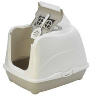 Moderna био-туалет Flip Cat 50*39*37 см с совком, серый