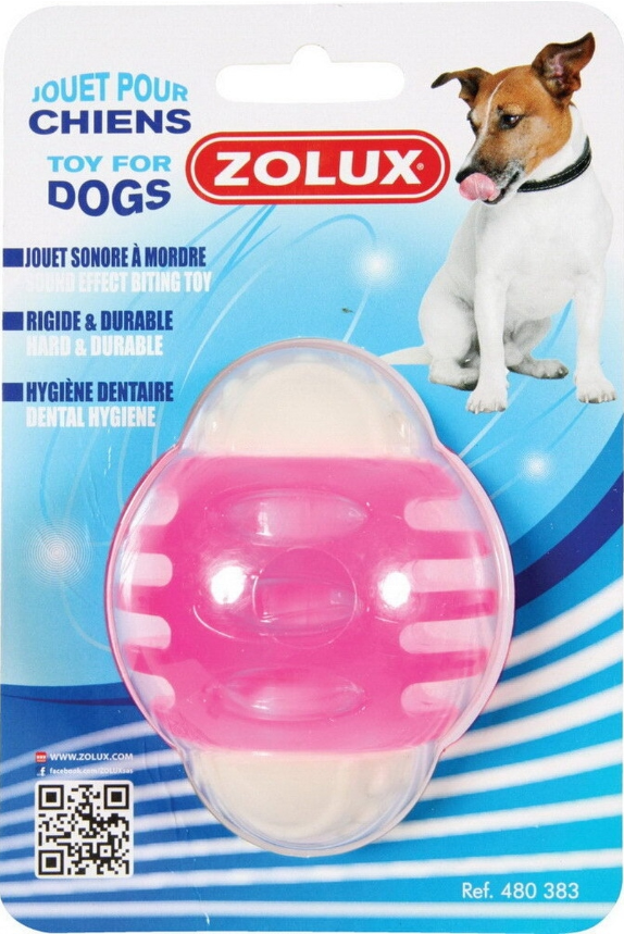 ZOLUХ Игрушка мяч Dental комбинированная (термопластич. резина) цвета 
