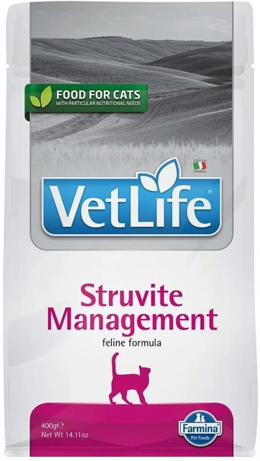 Vet Life Cat Struvite Management  0,4 кг диета д/кош при мочекам. боле