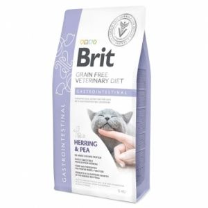 Brit Veterinary Diet Cat Grain free Gastrointestinal. Беззерновая диета при остром и хроническом гастроэнтерите, 400 гр
