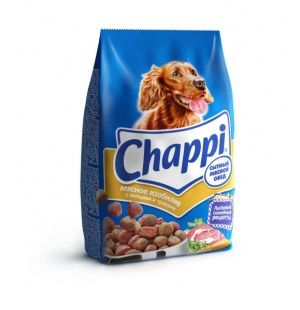 Чаппи сытн.мяс.обед, мясн изоб 600 г
