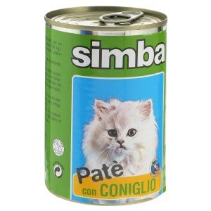 Simba Cat консервы для кошек паштет курица с индейкой 400 г.