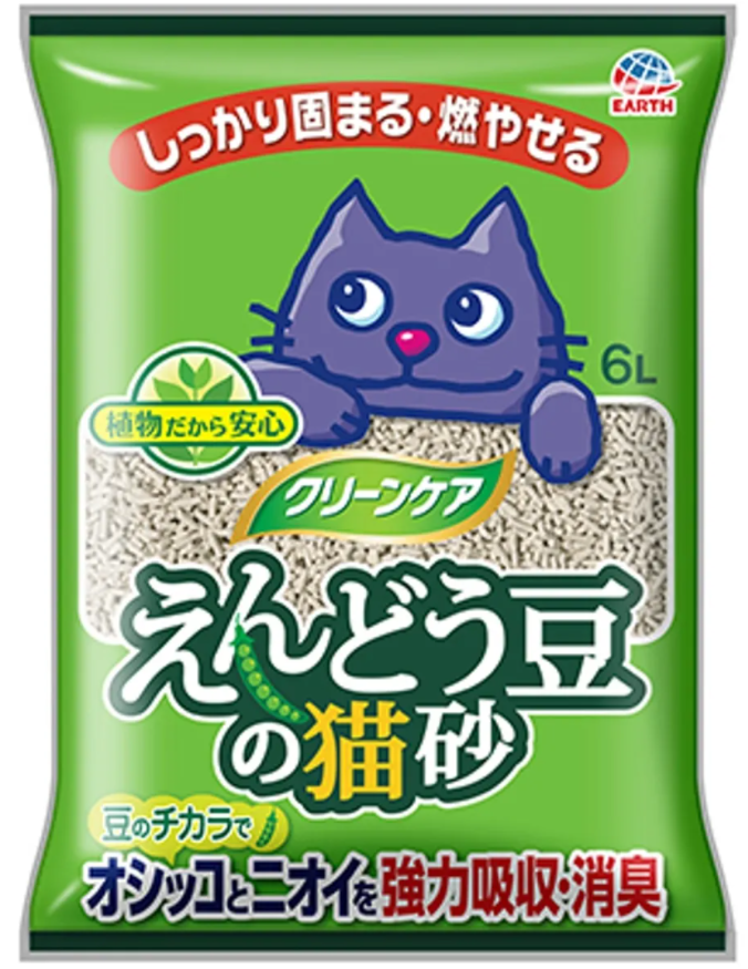 JAPAN PREMIUM PET наполнитель ультра-комкующий Молоко кокосовое, с экстрактом бамбука и японского чая 6л