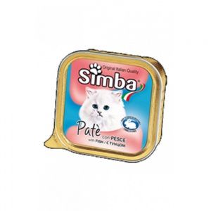 Simba Cat консервы для кошек паштет рыба 100 г.