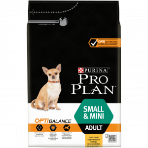PRO PLAN д/собак, мини/карл.пород, кур/рис, 3 кг