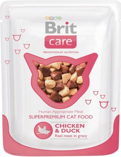 BRIT Care Cat Курица и утка 80 гр