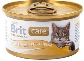 BRIT Care Куриная грудка и сыр 80 гр