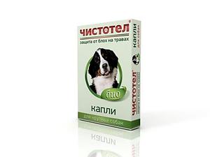 ЧИСТОТЕЛ БИО Капли от блох  д/крупных собак