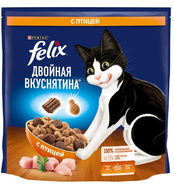 Felix Двойная вкуснятина, птица 1,3 кг