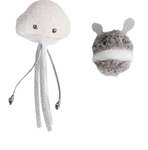 Petpark игрушка для кошек Инопланетянин и осьминог с кошачей мятой (2 шт.)							