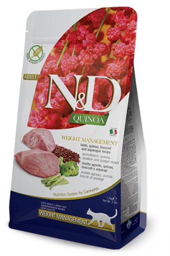 N/D Cat Quinoa Weight Management Lamb Adult 0,3