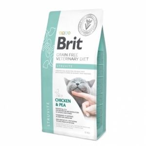 Brit Veterinary Diet Cat Grain free Struvite. Беззерновая диета при струвитном типе МКБ, 400 гр
