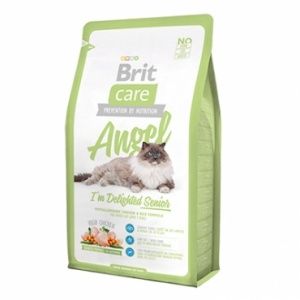 БРИТ Care Angel Delighted Senior для пожилых кошек 2 кг