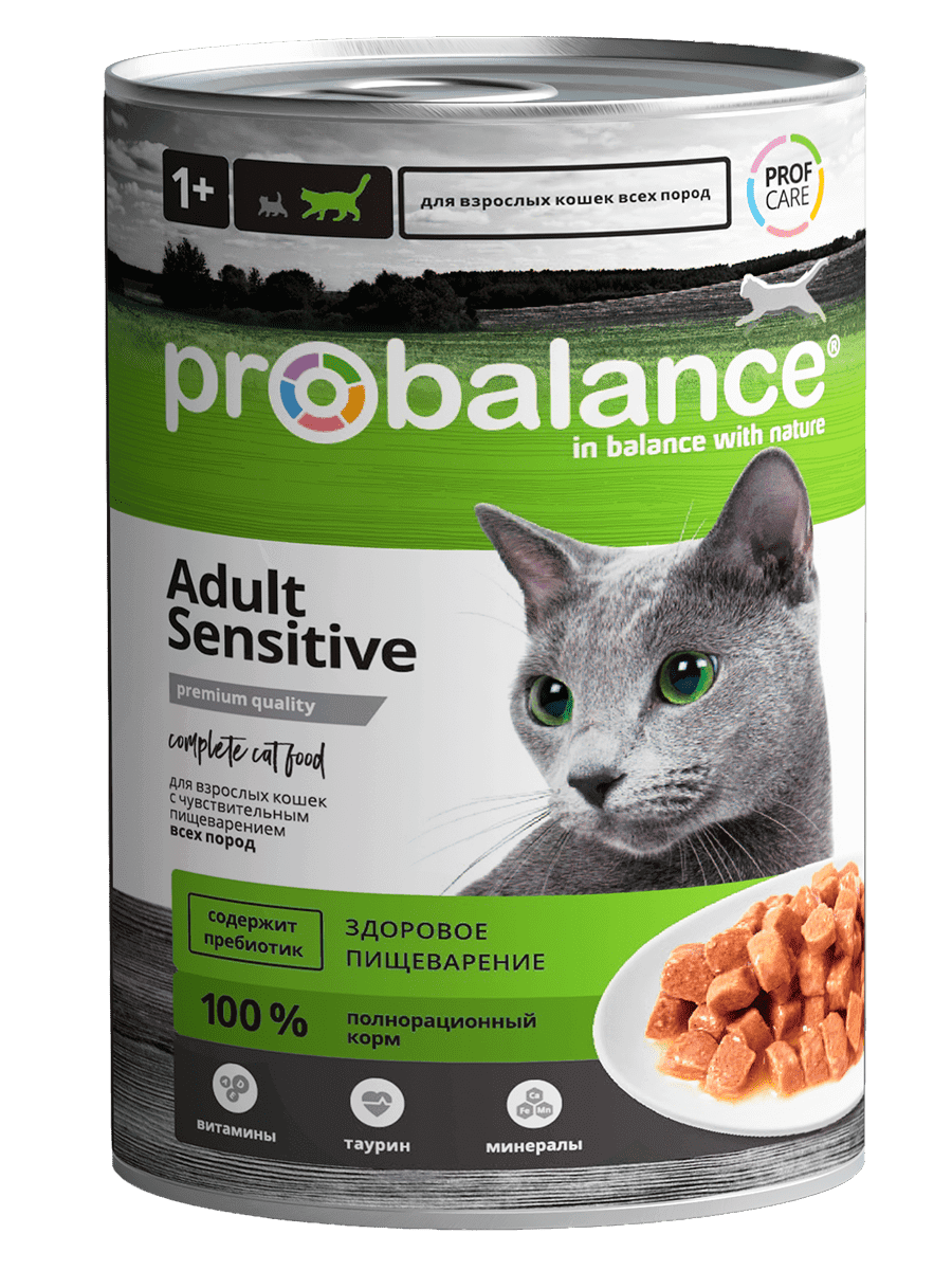 ProBalance корсервы для кошек с чувствительным пищеварением, 415 гр