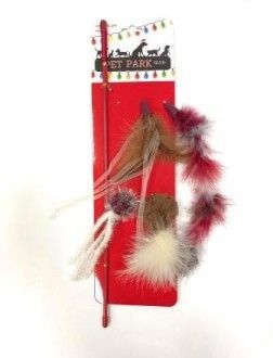 Petpark игрушка для кошек Christmas дразнилка, 5 сменных наконечников							