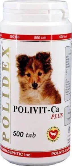 POLIDEX 500  Polivit-Ca plus витамины для собак