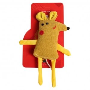 Lion Игрушка для кошек Мышь с гречихой 25*8 см