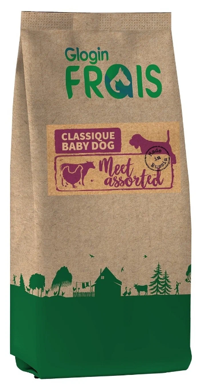 FRAIS CLASSIQUE BABY DOG MEET ASSORTED (СУХОЙ КОРМ ДЛЯ ЩЕНКОВ ВСЕХ ПОРОД МЯСНОЕ АССОРТИ), 2,5 КГ	