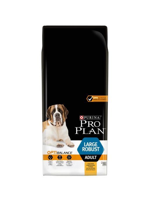 Pro Plan для собак крупных пород с мощным телосложением , курица14 кг