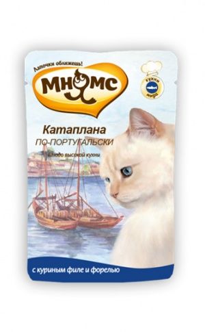 МНЯМС паучи д/кошек Катаплана по-португальски (с форелью) 85 г