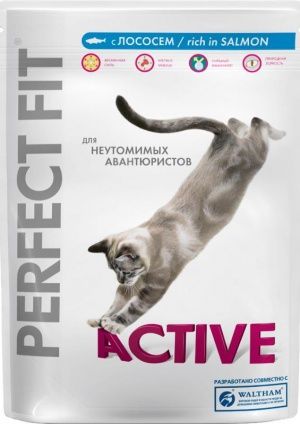Перфект фит активные кош. лосось 750 г