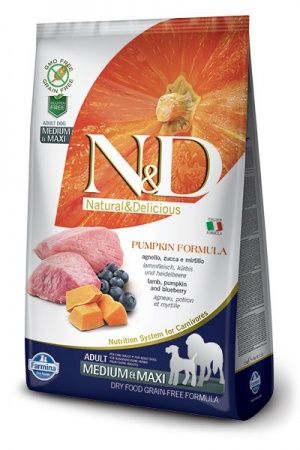 N/D Pumpkin Lamb/Blueberry  Adult Medium/Maхi  2.5 кг.