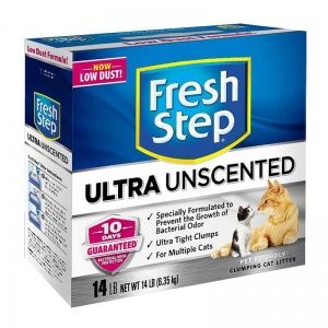FRESH STEP  наполнитель впитывающий тройной контроль запахов УЛЬТРА 6,35 кг