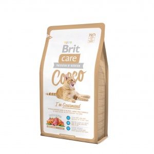 БРИТ 2 кг Care Cat Cocco Gourmand беззерновой д/кошек гурманов