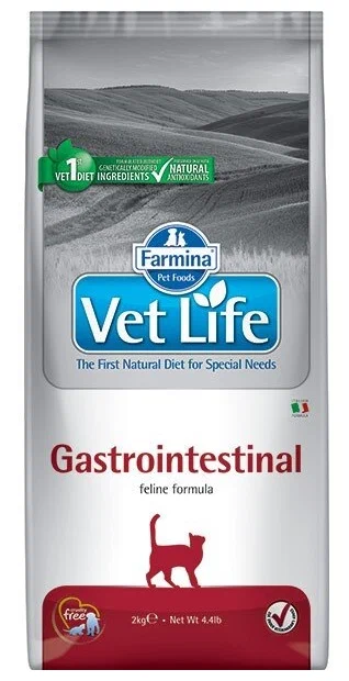 Vet Life Cat Gastro-Intestinal 2 кг д/кош при нарушениях пищеварения