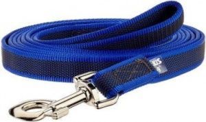 JULIUS-K9 поводок для собак Color & Gray Super-grip 2/300см, с ручкой, до 50 кг, сине-серый							
