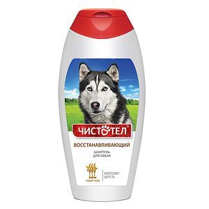 ЧИСТОТЕЛ 180 мл Шампунь д/собак восстанавливающий