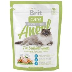 БРИТ Care Angel Delighted Senior для пожилых кошек 400 г