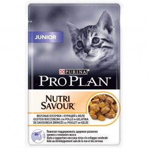 PRO PLAN Junior д/котят, курица в желе,  85 г