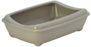 Moderna Туалет д/кош с бортиком Arist-o-Tray 43*30*12 см  серый