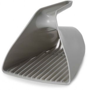 Moderna Совочек  Scoop/ Sift  15*13*13 см отверстия узкие, серый