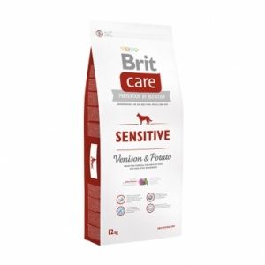 БРИТ 1кг Care Dog Sensitive д/собак с чувствительным пищеварением 