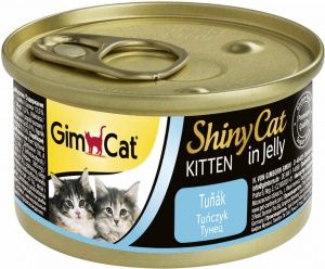 Gimcat консервы Shiny Cat 70 г Тунец для котят 