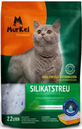 MURKEL наполнитель силикагель Свежескошенная трава 4 л
