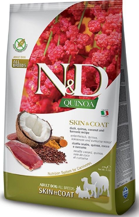 N/D Dog Quinoa Skin&Coat Duck 2,5 kg