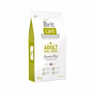 БРИТ 1 кг Care Adult Small  BREED, для собак мелких пород, ягненок/рис 