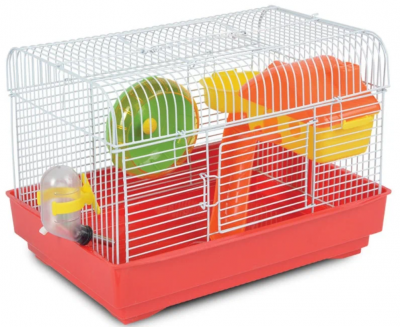 Клетка YDB232 для мелких животных, эмаль, 330*230*230мм, Triol	