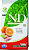 N&D Cat  Herring, Pumpkin&Orange Adult 1.5 kg/ Б-З Тыква, сельдь, апельсин для взр кошек																					