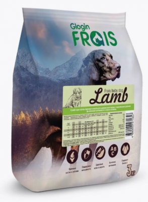 FRAIS SIGNATURE BABY DOG LAMB (СУХОЙ КОРМ ДЛЯ ЩЕНКОВ С МЯСОМ ЯГНЕНКА), 3 КГ												