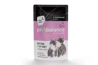 ProBalance влаж. д/котят 85 г. 1 st Diet телятина