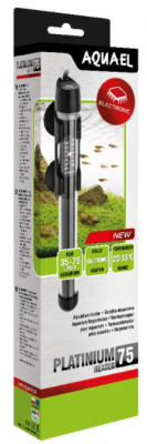 Нагреватель  AQUAEL  PLATINUM HEATER 75W cтекл. регулир.